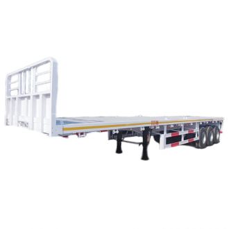 3 Axle 40Ft Flatbed Semi Trailer