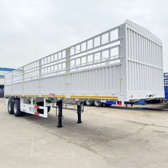 Fence Trailer with Bogie Suspension