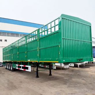 4 Axle Fence Cargo Semi Trailer