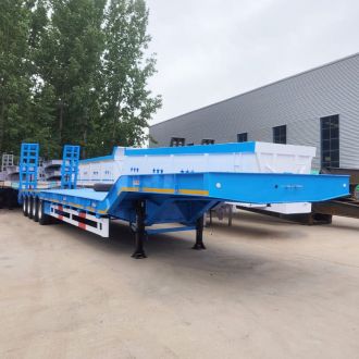  4 Axle 100 Ton Lowbed Trailer 