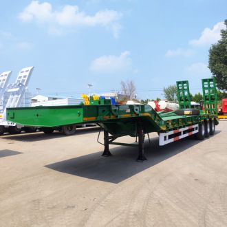 3 Axle Low Loader Semi Trailer
