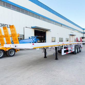 TITAN VS Superdoll 3 Axle Flatbed Trailer