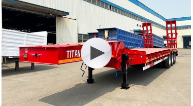 Tri Axle Low Loader Trailer