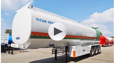 Tri Axle 45000 Liters Fuel Tanker Trailer