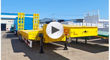 3 Axle 40Ft Low Loader Trailer