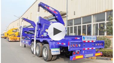 37 Ton Side Loader Trailer